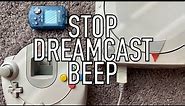 How to stop Dreamcast Beep (Replace VMU Batteries tutorial)