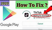 Waiting for download Google play Store problem solve | How to Fix waiting for download problem