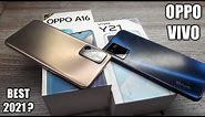 Oppo A16 vs Vivo Y21 - Which Should You Buy ?
