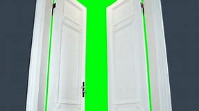 Door, Green Screen, Door Opening. Free Stock Video