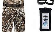 OXYVAN Neoprene Chest Waders with Boots Realtree MAX5 Camo Hunting Waders for Men Cleated Bootfoot Waders for Duck Hunting Fly Fishing Flooding 100% Waterproof Carrying Bag and Boots Hanger Included
