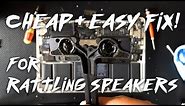 Rattling Macbook Speakers Cheap and Easy Fix!