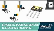 Magnetic position sensor MLX90421 MLX90422
