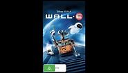 Opening To Wall-E 2009 VHS Australia