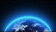Planet Earth from Space Rotation Loop Animated Background - Royalty Free Footage - Motion Made