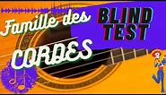 TOP 10 des INSTRUMENTS à CORDES (String Instruments) [BLIND TEST] #28