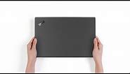 How to Apply a dbrand ThinkPad X1 Carbon Skin