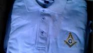 Masonic embroidered shirts