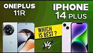 OnePlus 11R VS iPhone 14 Plus - Full Comparison ⚡Which one is Best
