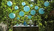 Green Paper Lanterns - 25 Piece Set - Party Decorations for Birthdays, Weddings and Special Occasions by Avoseta
