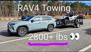 2019 - 2024 Toyota RAV4 hybrid towing test