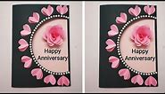 Beautiful Handmade Anniversary Card Idea | DIY Greeting Cards for Anniversary | Valentines Day Card