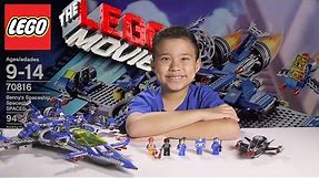 BENNY'S SPACESHIP, SPACESHIP, SPACESHIP! - LEGO MOVIE Set 70816 - Time-lapse, Unboxing & Review!