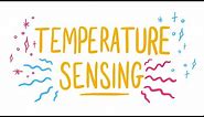 micro:bit temperature sensing