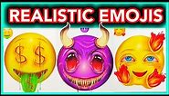 Drawing Realistic Emojis Compilation 8