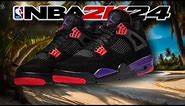 HOW TO MAKE Air Jordan 4 “Raptor Drake Ovo” In NBA 2K24 Shoe Creator