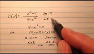 Finding Vertical and Horizontal Asymptotes of Rational Functions