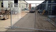 Installing A Temporary Chain Link Fence