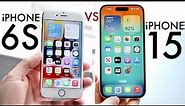 iPhone 15 Vs iPhone 6S! (Comparison) (Review)