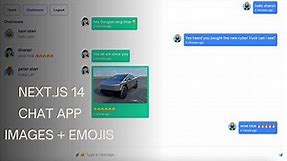 Let's build a chat app with next js and firebase (text , image & emoji's)