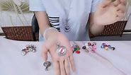 DIY Snap Jewelry Making Video: Round Snap Button Jewelry Pendants Charms for Jewelry Making