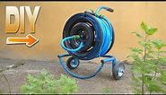 DIY - Garden Hose Reels Old Car Wheel