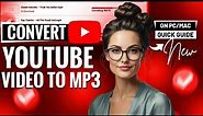 How to Convert Youtube Video to Mp3 - Quick Guide (2024)