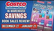 COSTCO NEW IN-WAREHOUSE SAVINGS SALE BOOK REVIEW for JANUARY 2024! 🛒