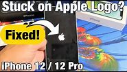iPhone 12: Stuck on Apple Logo? FIXED!