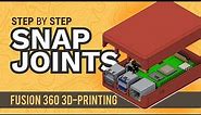 Fusion 360 Snap Fit Cases | 3D-Printable Raspberry Pi Case