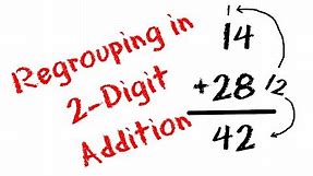 2 Digit Addition with Regrouping - Carrying and Place Value for Kids - FreeSchool