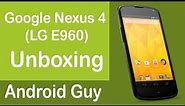 LG Nexus 4 E960 Unboxing