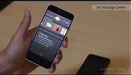iPhone 5 Features New [2 of 3] -- Fingerprint Scan & Siri Message Center