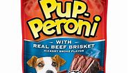 Pup-Peroni Dog Treats with Real Beef Brisket, Hickory Smoke Flavor, 5.6-Ounce Bag