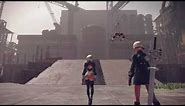 NieR:Automata Just 2B walking up some stairs because reasons