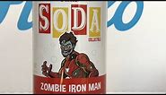 Zombie Iron Man Funko Soda