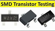 SMD transistor testing: how to test transistor with multimeter