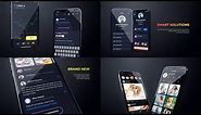 App iPhone 12 Mockup Promo ★ After Effects Template ★ AE Templates