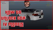 How To Unlock GTA IV .WFT Vehicle Models