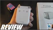 REVIEW: PrinCube - The World's Smallest Mobile Color Printer - Print on Anything?!