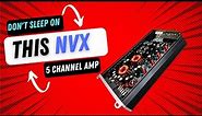 This is the BEST 5 channel amp you haven’t heard of! @NVXAudio VAD 11005 5 channel amp Dyno/Review