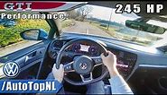 2019 VW Golf GTI Performance 245HP POV Test Drive by AutoTopNL