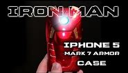 IRON MAN: iPhone 5 Mark 7 LED Light Up Case by BRANDO Review