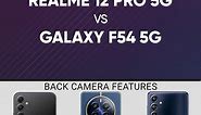 Samsung Galaxy A34 5G vs Realme 12 Pro 5G vs Samsung Galaxy F54 5G #comparision #smartphone #compare #realme #realme12 #realme12pro #a34 #f54 #samsung #galaxy