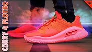 Stephen Curry's BEST SHOE YET?! Curry 4 Low Flotro Performance Review!