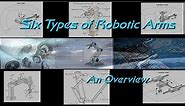 The Six Robot Arm Types Overview