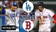 Los Angeles Dodgers vs Boston Red Sox Highlights || World Series Game 1 || October 23, 2018
