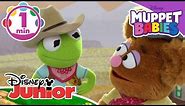 Muppet Babies | Song - Cowboy Kermit! 🎶 | Disney Kids