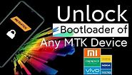 Unlock Bootloader in Any MTK Mediatek Devices | MTKClient | Xiaomi Poco Realme Techno Oppo Vivo ✔✔
