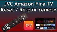 JVC Amazon Fire TV Remote control fix.